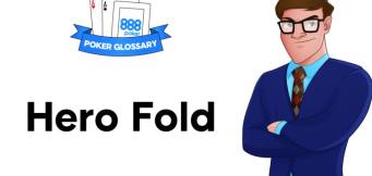 Ce înseamnă Hero Fold în poker?