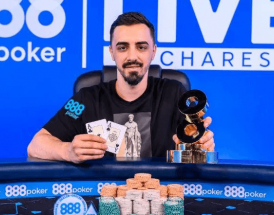 Viorel Gavrilă câștigă 888poker LIVE București